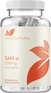 Bioactive SAM-e 500mg - High Strength SAM-e Supplement with Biologically Active S,S Form for Joint Liver and Mood Support - Vegan Non-GMO Preservative Free - Made in the US